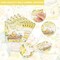 120PCS Classic Winnie Bear Party Supplies for Girls Baby Shower Kids
